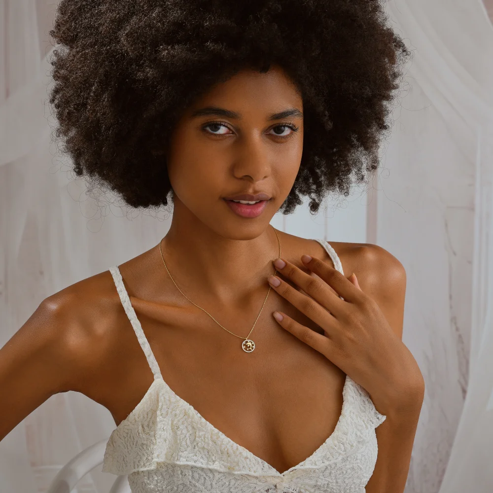 925 Ayar Gümüş Sevgi ve Huzur Simgesi Yunus Kolye