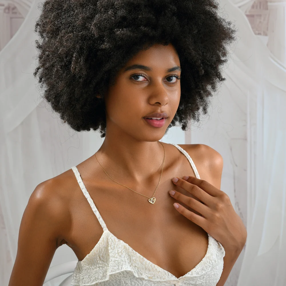 925 Ayar Gümüş Sonsuz Aşk Kolye