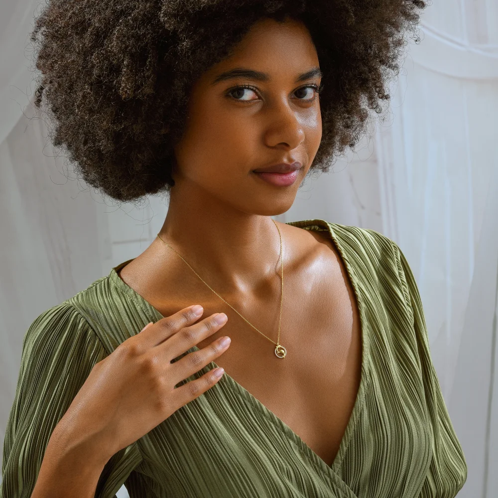 925 Ayar Gümüş Yunusların Dansı Kolye