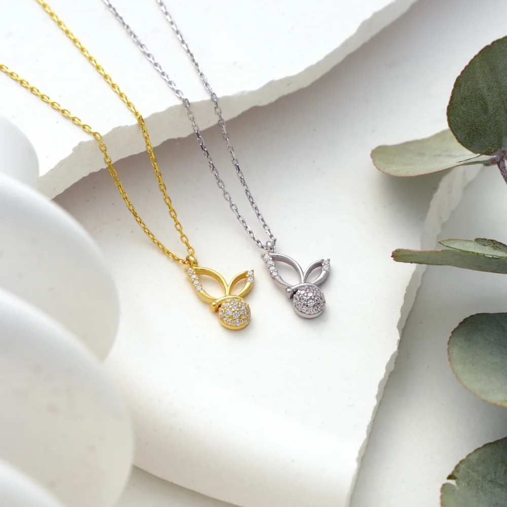 925 Ayar Gümüş Zarif Yusufçuk Kolye