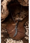 925 Ayar Gümüş Zülfikar Kılıç Model Erkek Kolye