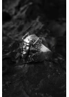 925 Ayar Gümüş Viking Motifli Yüzük