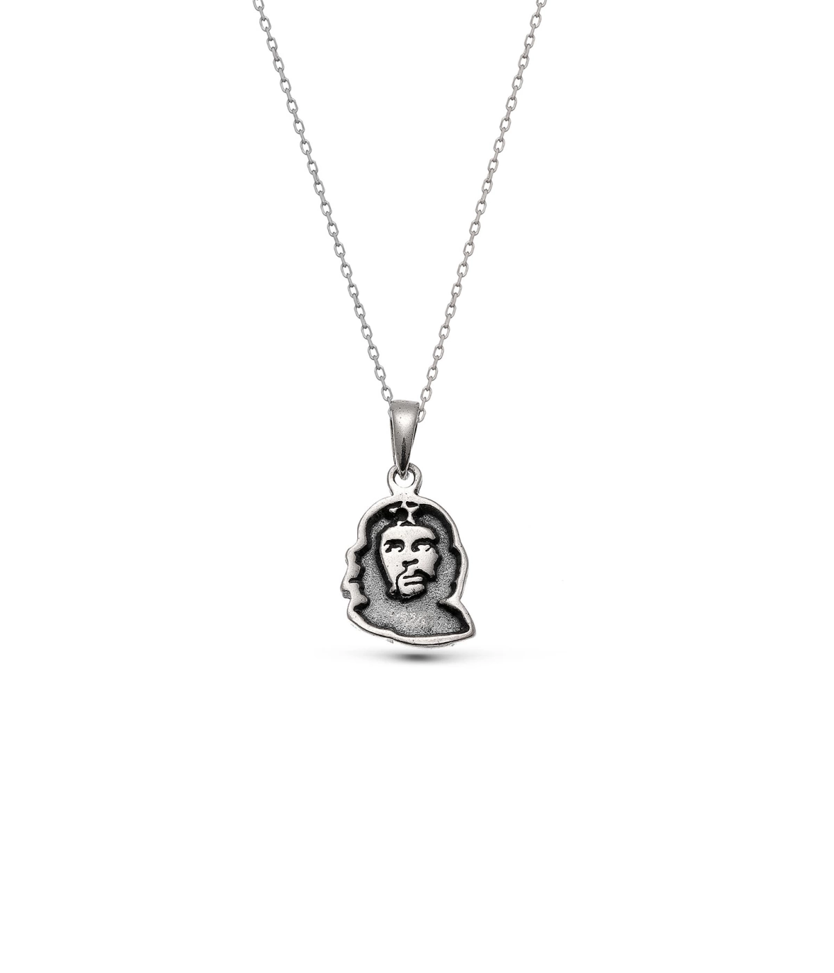 925 Ayar Gümüş Che Guevara Kolye