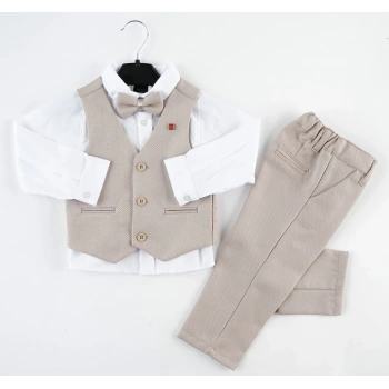 DÜZ RENK 3 DÜĞME YELEK