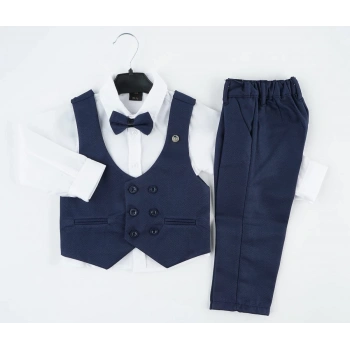 DÜZ RENK 6 DÜĞME YELEKLİ TAKIM