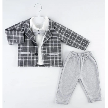 EKOSELİ FİLOTAALI 3 LÜ CEKET TAKIM