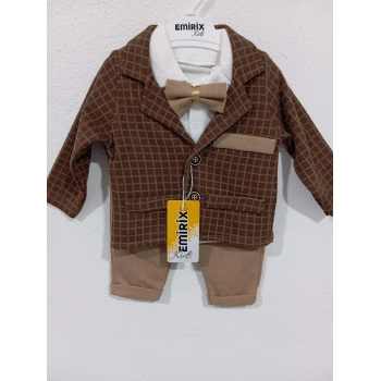 FİLOTALI EKOSELİ CEKET 3 LÜ TAKIM