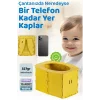 Lazımlık, Portatif Seyahat Tipi Katlanabilir Taşınabilir Çocuk Tuvaleti, Sarı