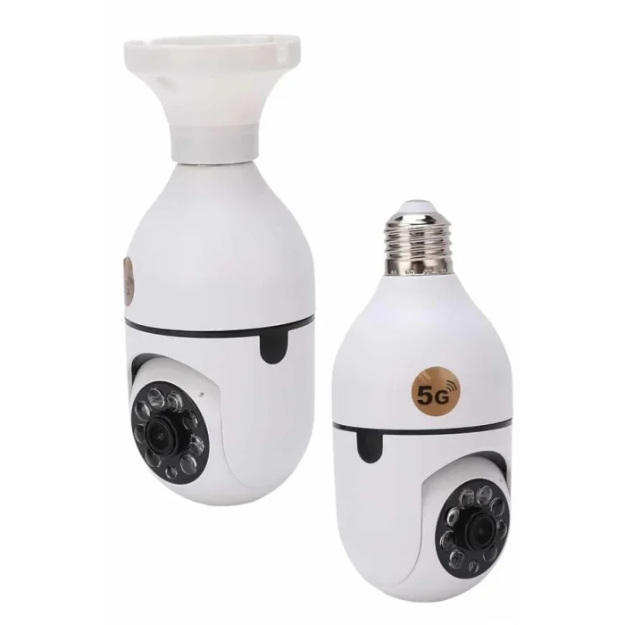 Güvenlik Kamerası Wi-Fi Özellikli 360 Derece Full Hd 1080p Ampül Kamera (Kopya)