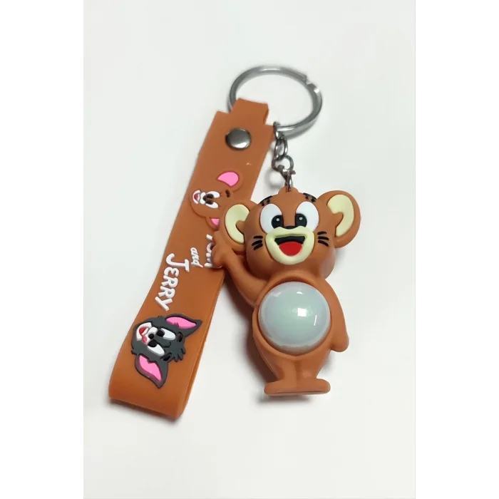 Tm ve Jry Işıklı Silikon Anahtarlık