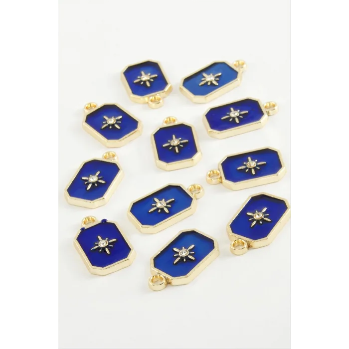 Yıldız Tek Kulp Mineli Bileklik ve Kolye Ucu Aparatı 1 Adet