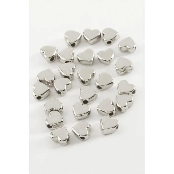 Kalp Metal Bileklik ve Kolye Ucu Aparatı 1 Adet