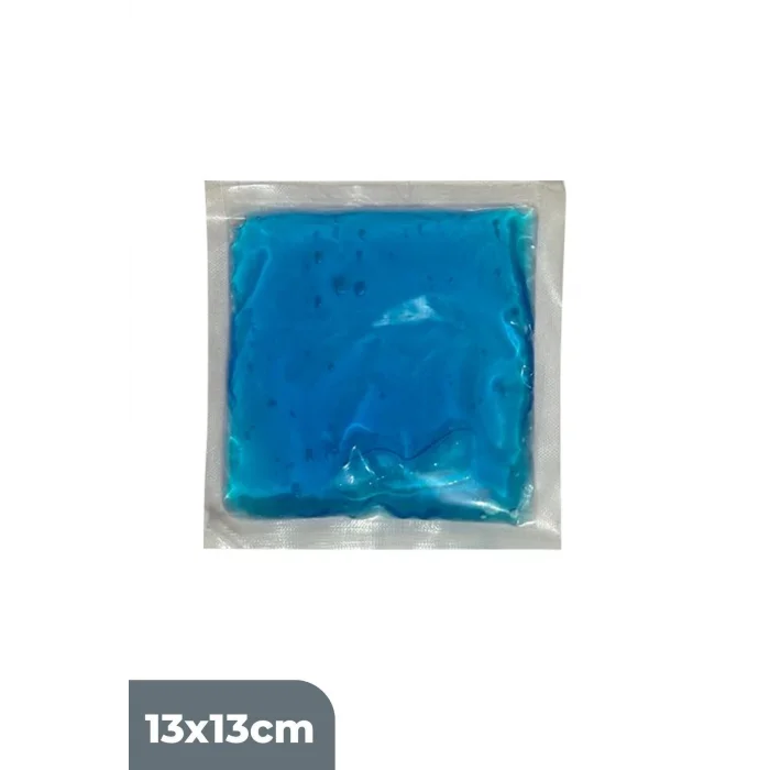 Termojel Sıcak Soğuk Kompres Jel Buz Paketi, 5 Adet Soğutucu Jel Isıtıcı Jel Kompres 13cmx13cm