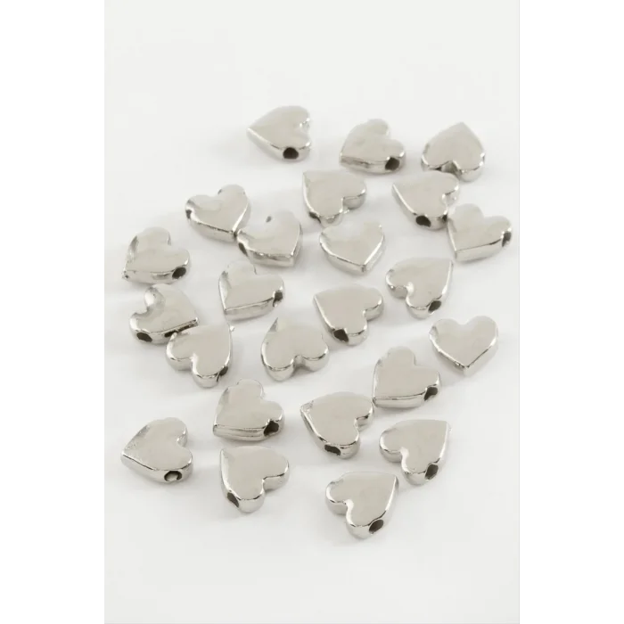 Kalp Metal Bileklik ve Kolye Ucu Aparatı 1 Adet