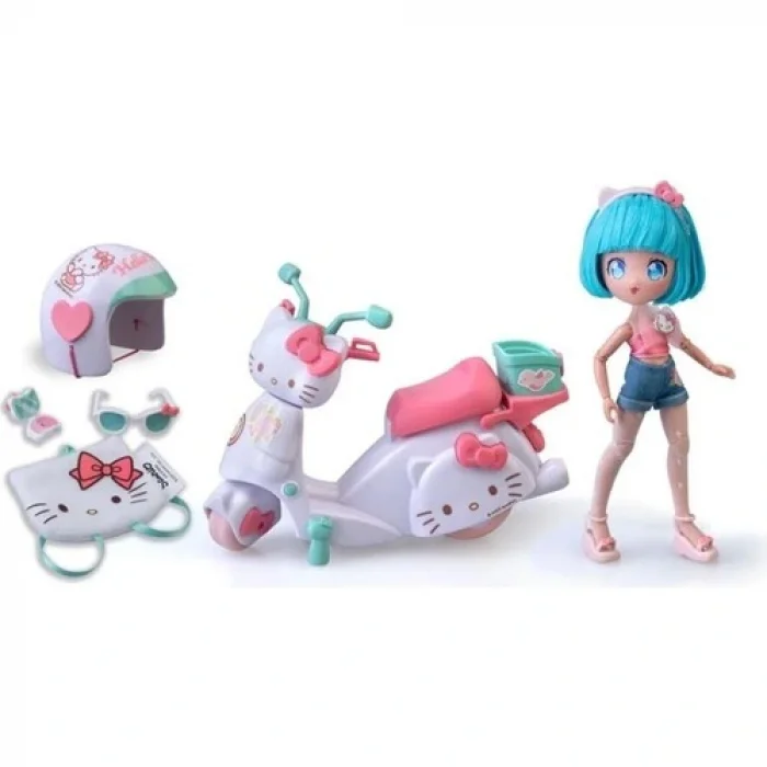 Bfs  HKTF3000 Hello Kitty Manga Bebek ve Pretty Pink Scooter