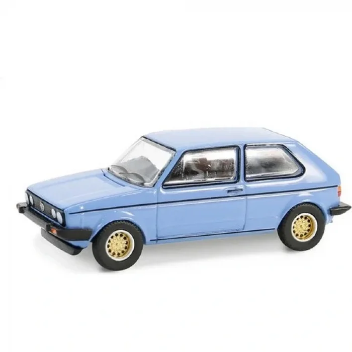 Greenlight 1/64 Club Vee-Dub Series 19- 1982 Volkswagen Golf– Monaco Blue