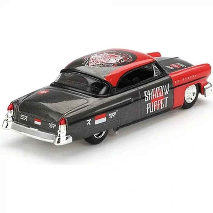Bfs  Mini Gt 1/64 Lincoln Capri Hot Rod 1954 shadow Puppet Mını Gt x Mızu Diecast