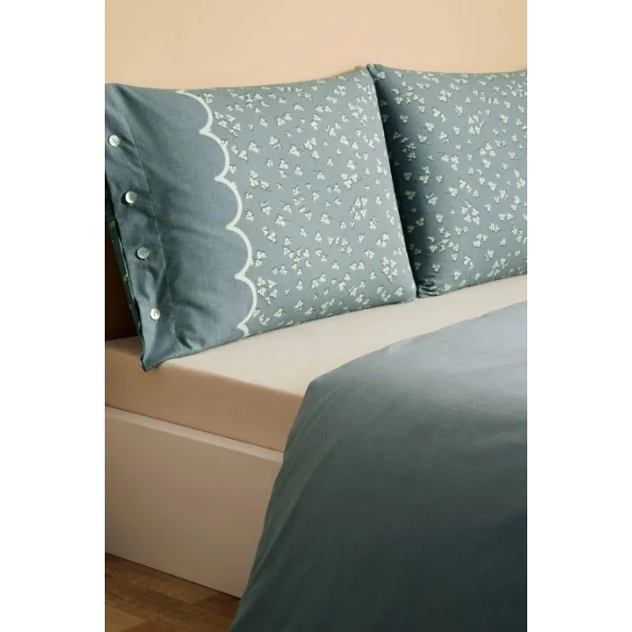 Özdilek Çift Kişilik Ranforce Nevresim Takımı Cilantro Mavi