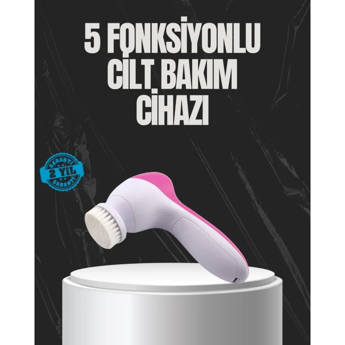 Çok Fonksiyonlu Elektrikli Yüz Bakım Fırçası