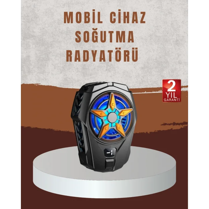 2 Kademeli Hız Ayarlı Taşınabilir Telefon Soğutucu