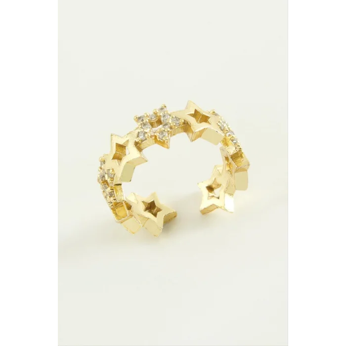 Yıldız Zirkon Taşlı Yüzük