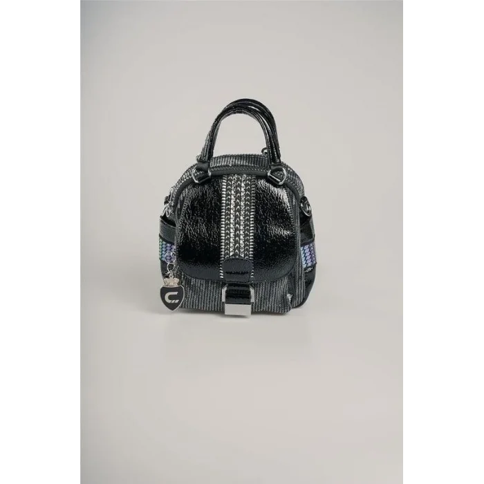 Atey Siyah Cilt Kol Ve Omuz Çantası