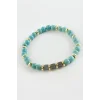 Turkuaz Doğaltaş Bileklik 6 mm