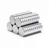 1 Adet 10x2mm Yuvarlak Neodyum Mıknatıs Güçlü Magnet Nikel Kaplamalı