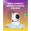 1080P WiFi Akıllı Güvenlik Kamerası – Pan & Tilt, Hareket Takip ve İki Yönlü Ses