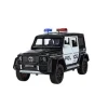 XHD-B2433 -Vardem  Çek Bırak Işıklı ve Sesli G Polis Metal Jeep 1:24