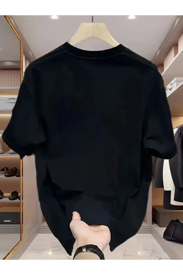20/1 Penye Compack Özgür kuşlar Baskılı Baskılı Oversize Bisiklet Yaka T-shirt - Beyaz