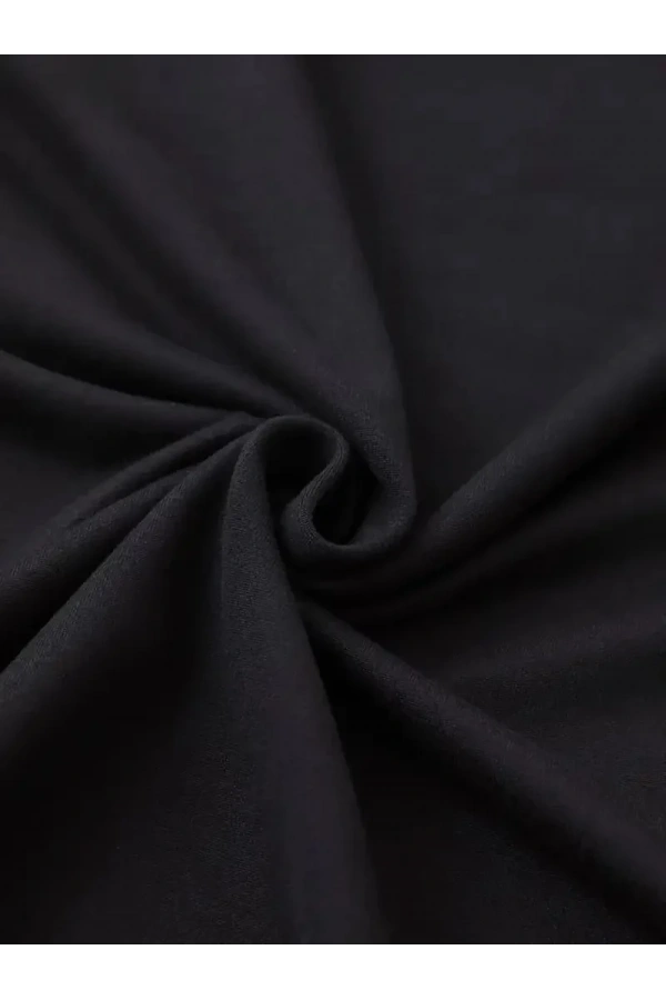 Do What Makes You Happy Unisex Linemen Oversize Baskılı T-shirt - Siyah