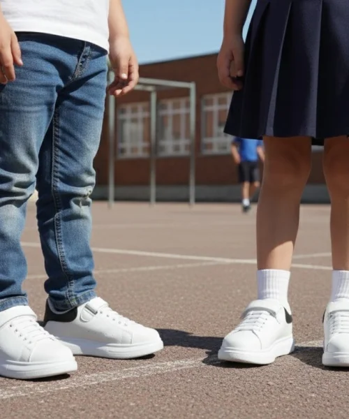 Oltu-Beyaz Çocuk Sneaker