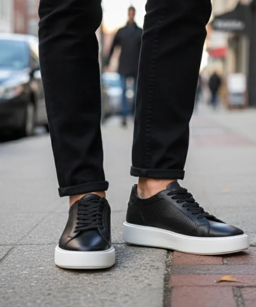 Pekin-Siyah Erkek Günlük Casual Ayakkabı