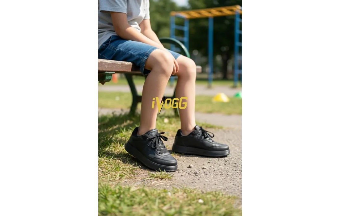 Atina-Siyah Çocuk Günlük Sneaker