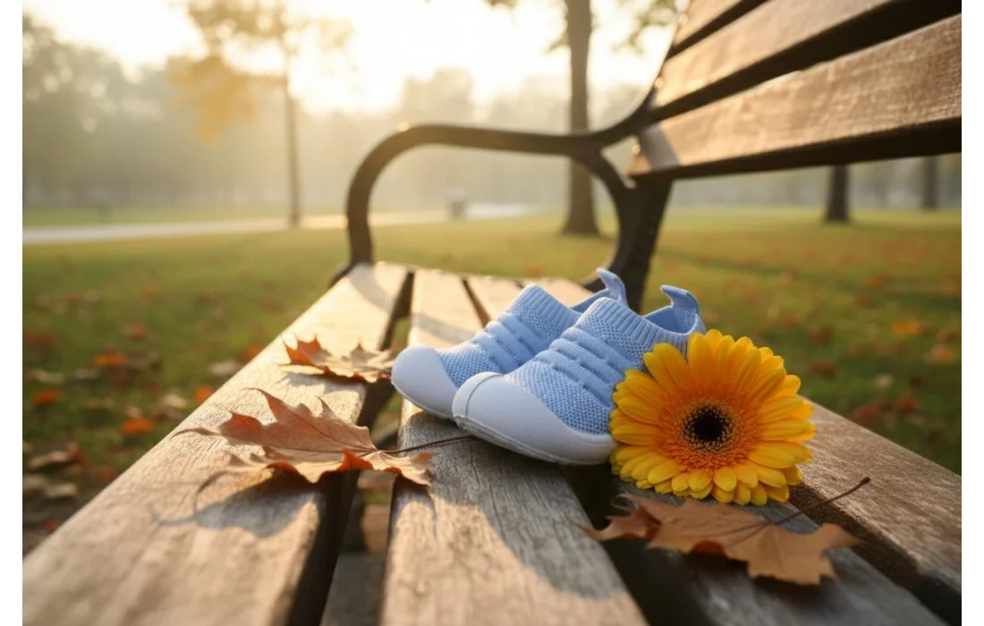 Bebek İlk Adım Ayakkabısı-Mavi Panduf