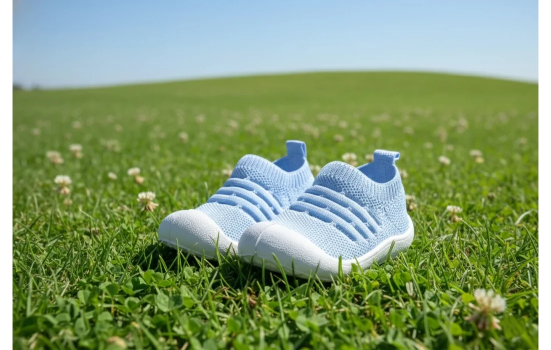 Bebek İlk Adım Ayakkabısı-Mavi Panduf