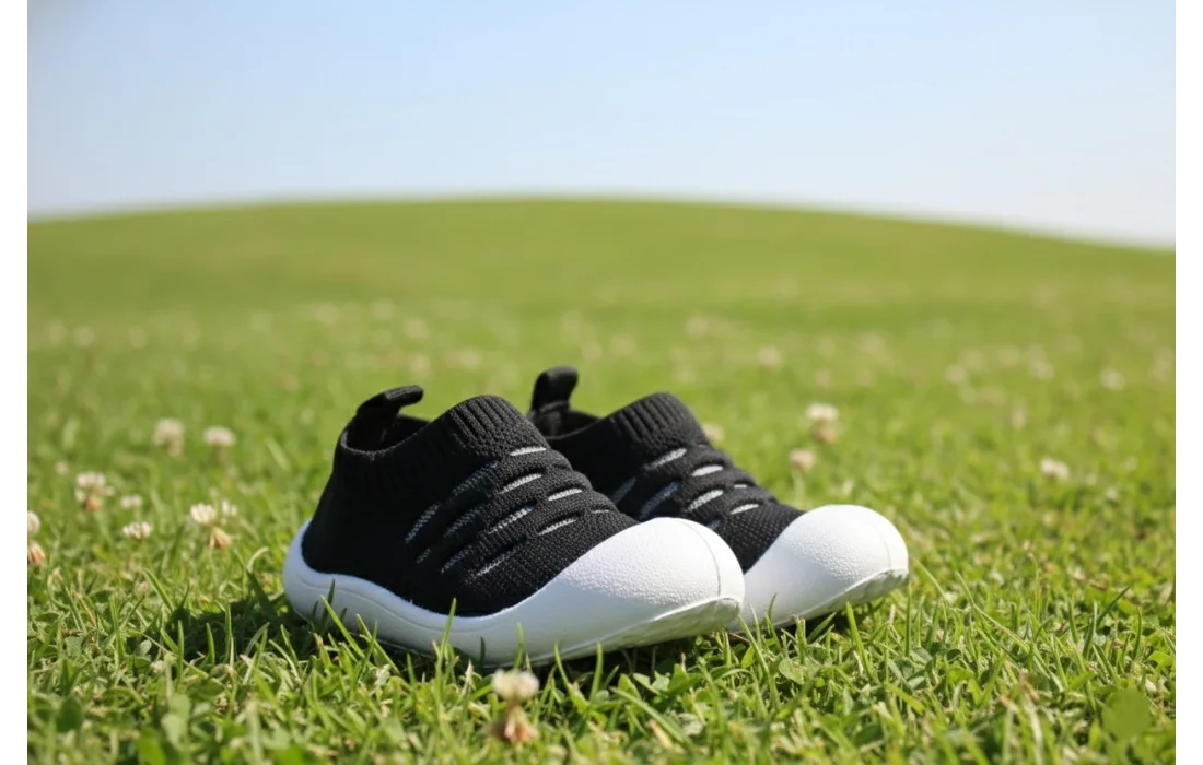 Bebek İlk Adım Ayakkabısı-Siyah Panduf