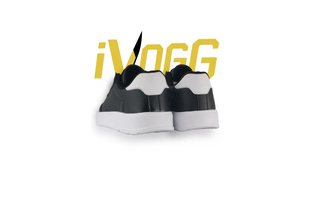 Atina - Siyah Beyaz Günlük Çocuk Sneaker