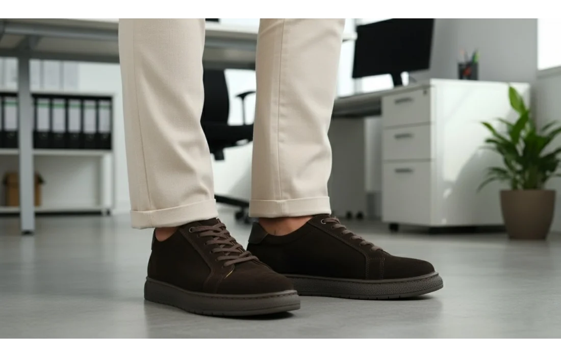 Milano-Kahve Süet Erkek Günlük Ayakkabı
