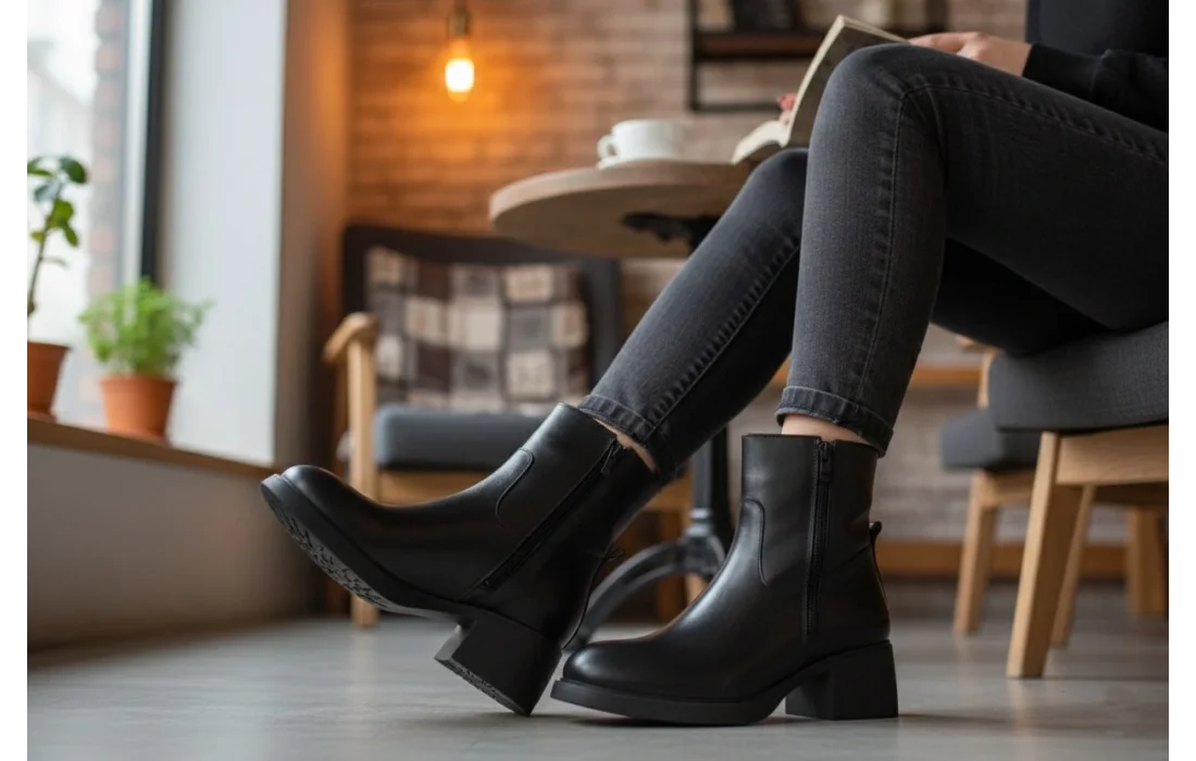 Molde-Siyah Kadın Günlük Bot