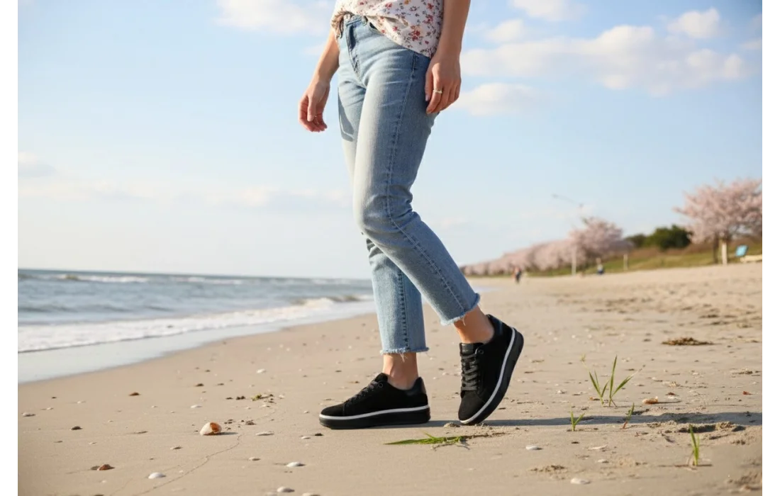 Napoli-Siyah Kadın Günlük Casual Ayakkabı