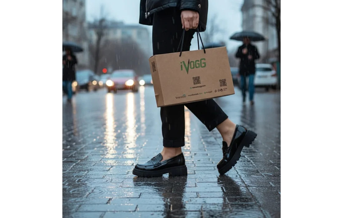 Paris-Siyah Kadın Loafer Ayakkabı