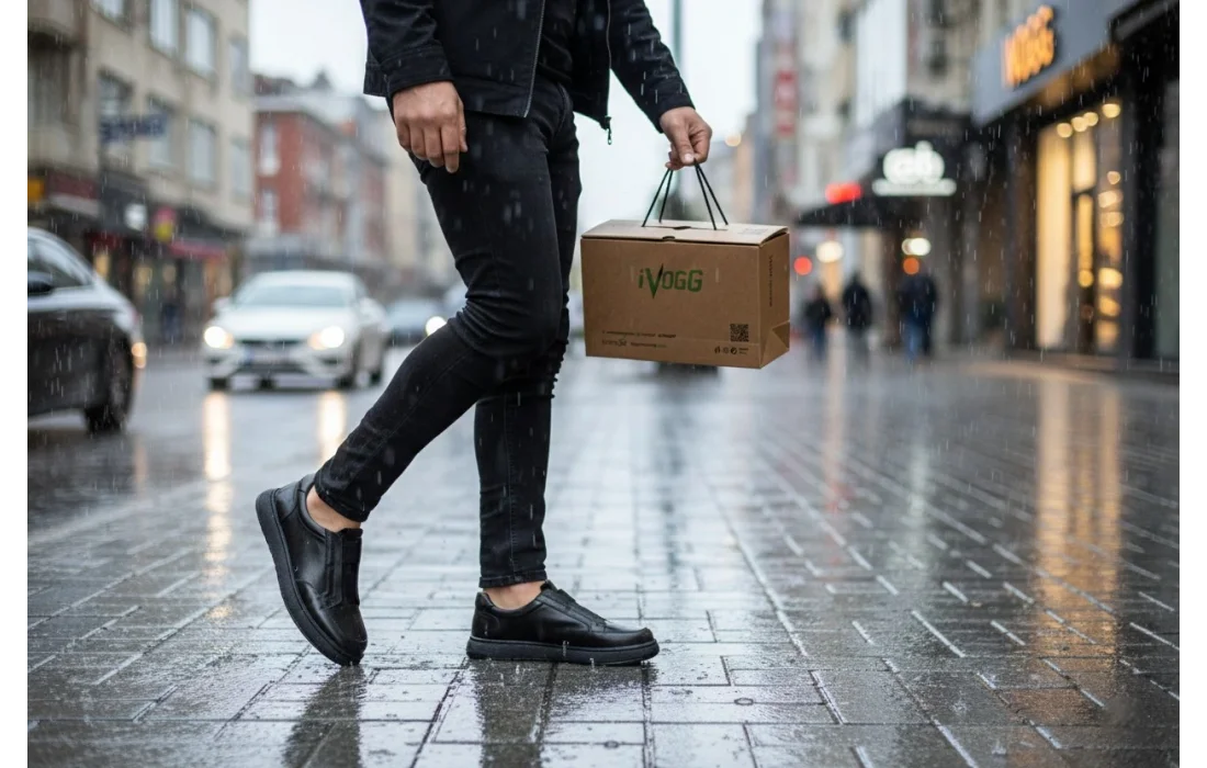 Viyana-Siyah Erkek Günlük Ayakkabı