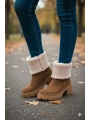 Kadın Kalın Topuklu Bot