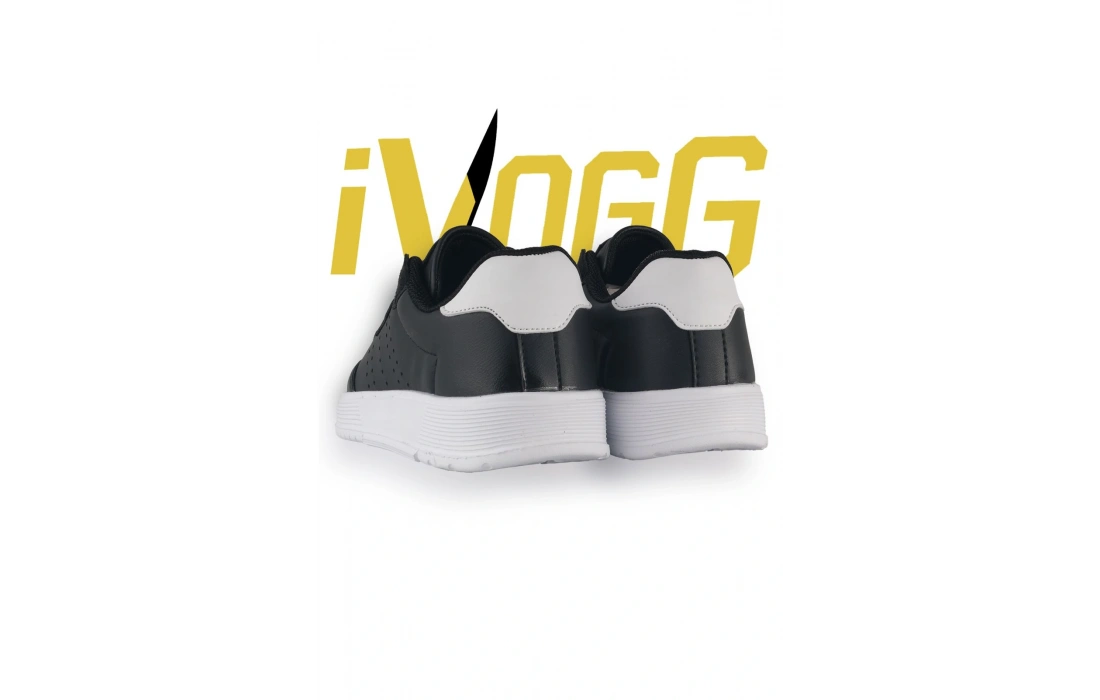 Çocuk Spor Ayakkabı - Siyah Beyaz