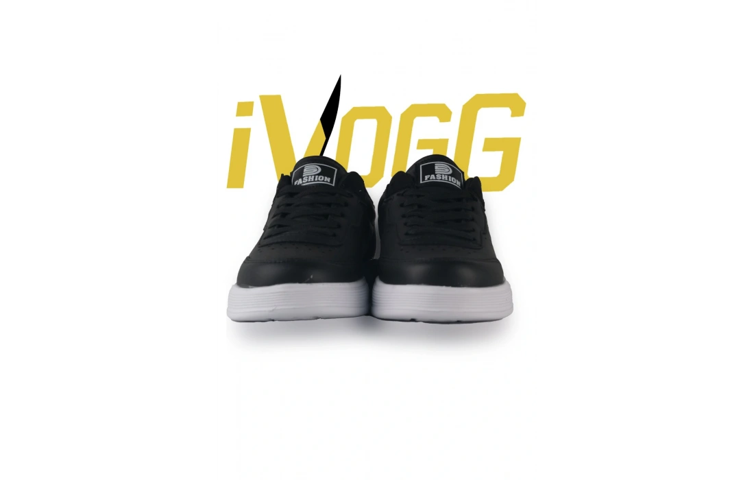 Çocuk Spor Ayakkabı - Siyah Beyaz