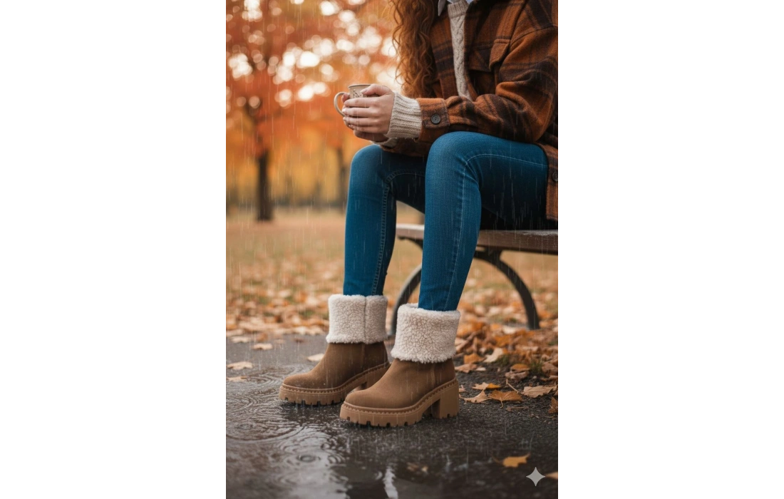 Kadın Kalın Topuklu Bot