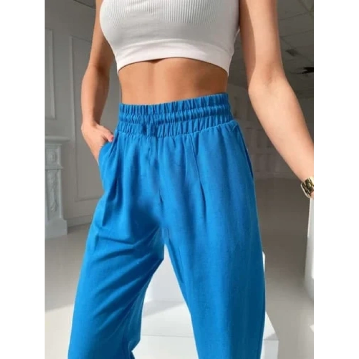 3 İplik Şardonsuz Kalın Kemer Jogger Eşofman