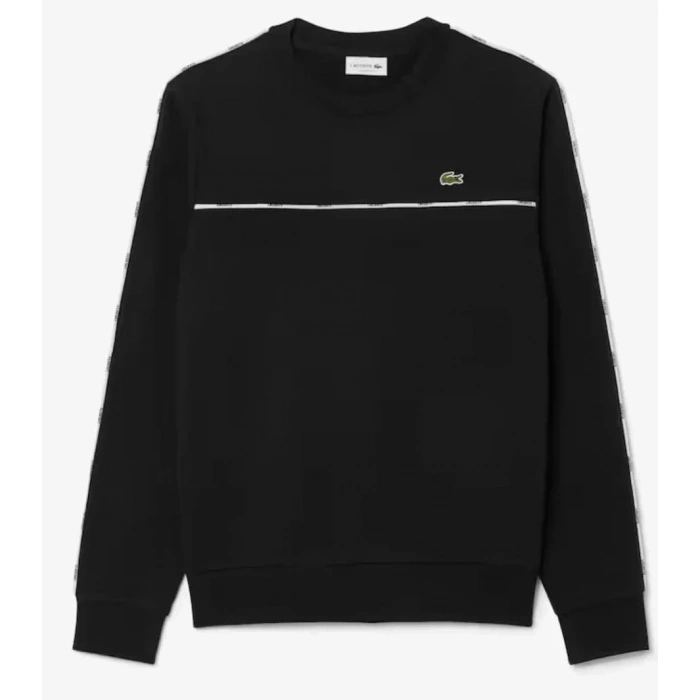 Erkek Classic Fit Bisiklet Yaka Siyah Sweatshirt